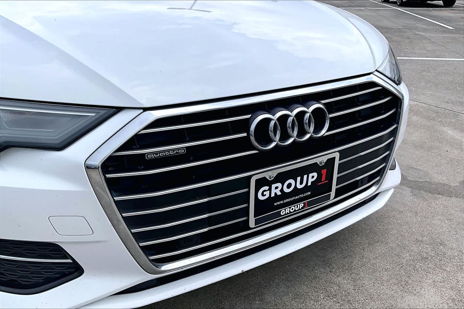 2019 Audi A6 Premium Ibis White at Tomball Ford