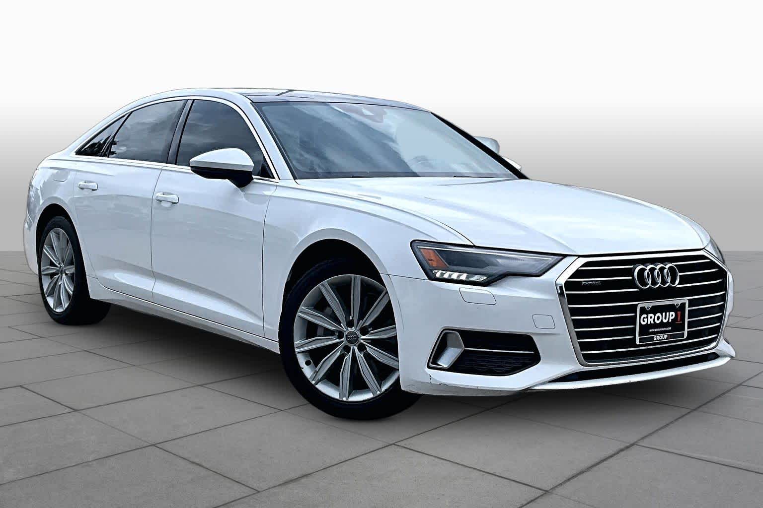 2019 Audi A6 Premium Ibis White at Tomball Ford