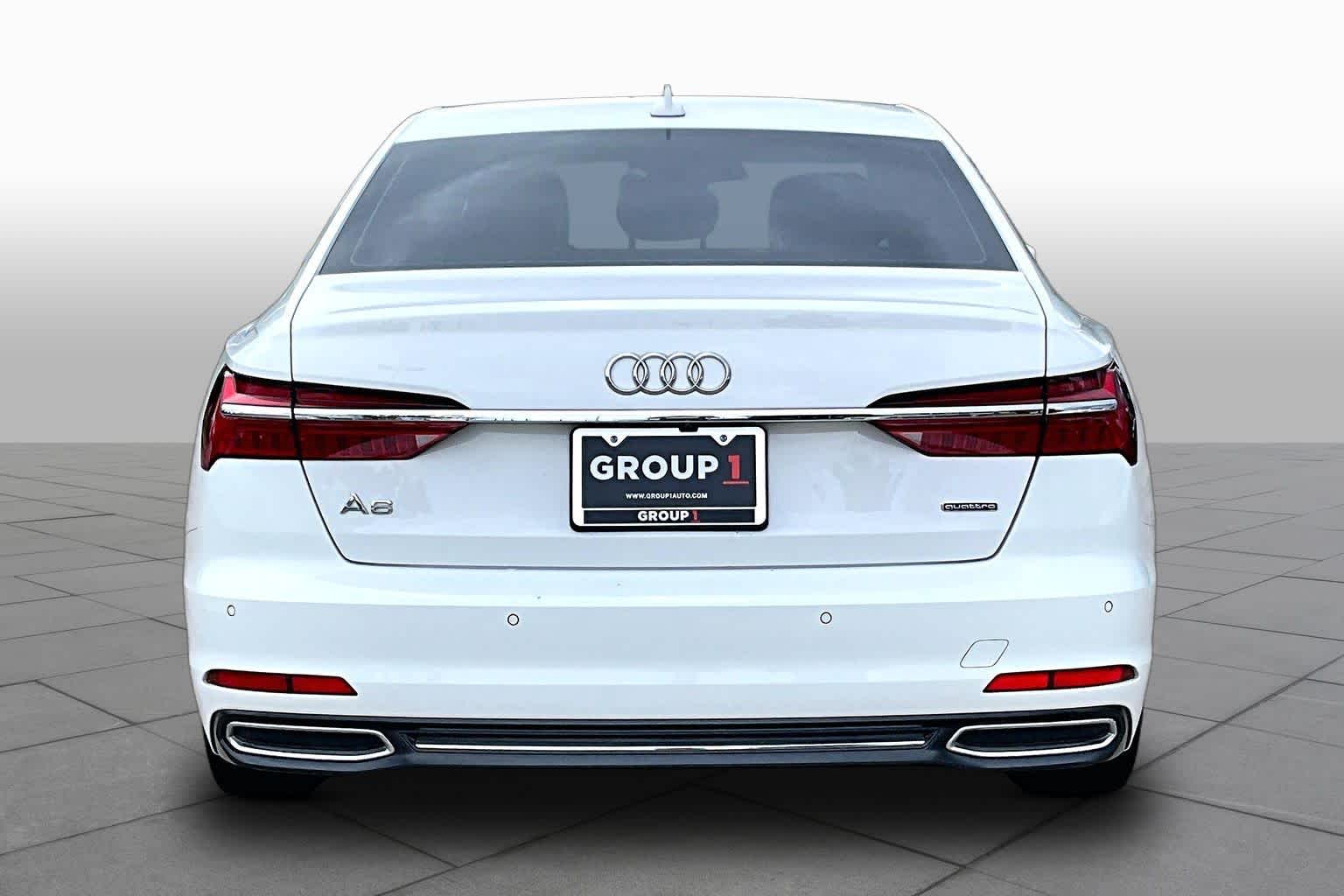 2019 Audi A6 Premium Ibis White at Tomball Ford