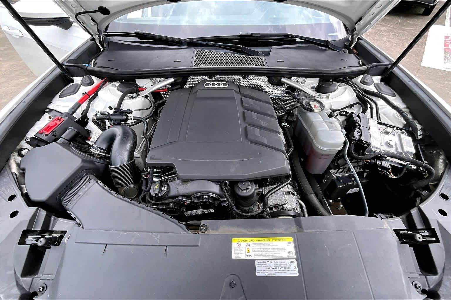 2019 Audi A6 Premium Ibis White at Tomball Ford