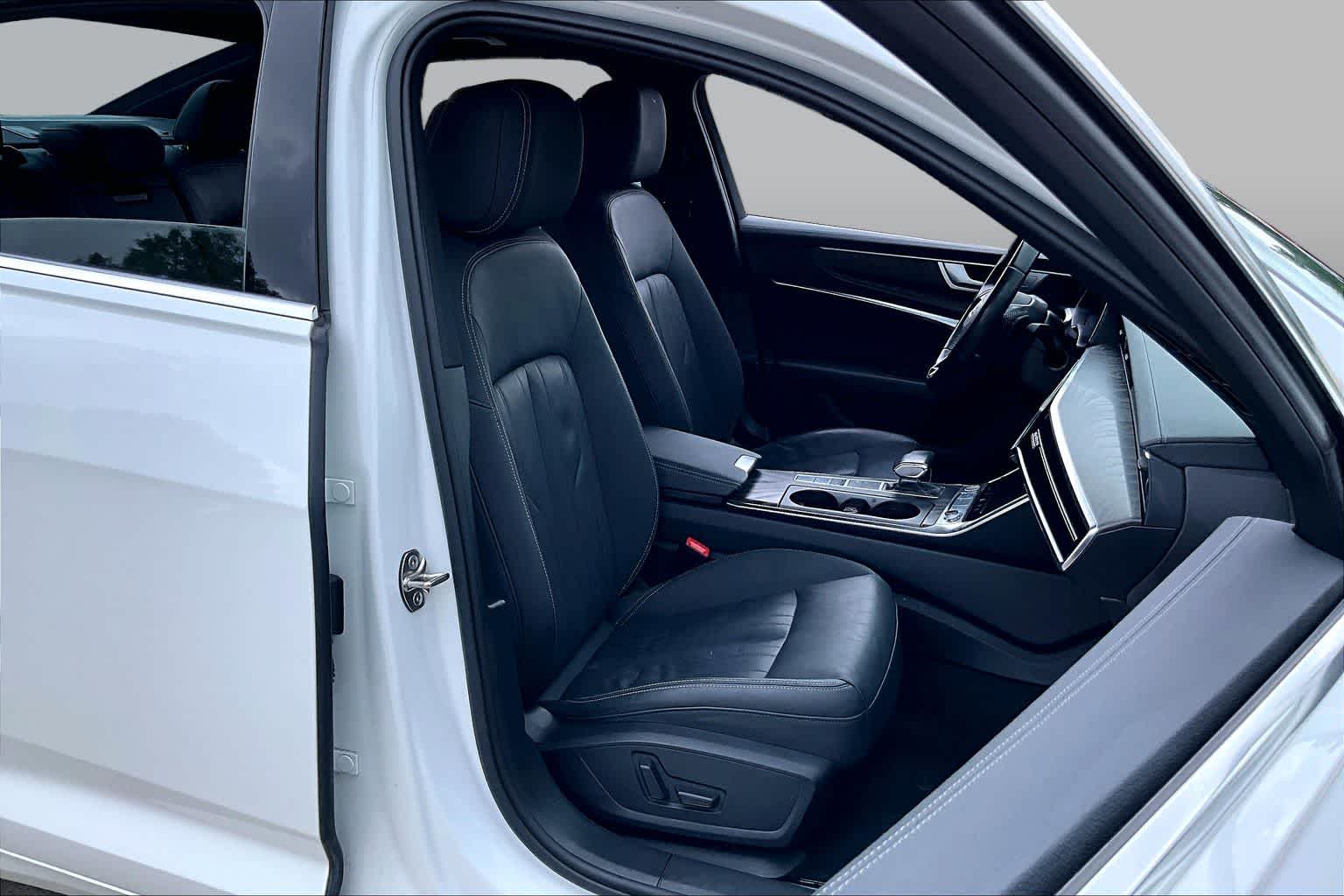 2019 Audi A6 Premium Ibis White at Tomball Ford