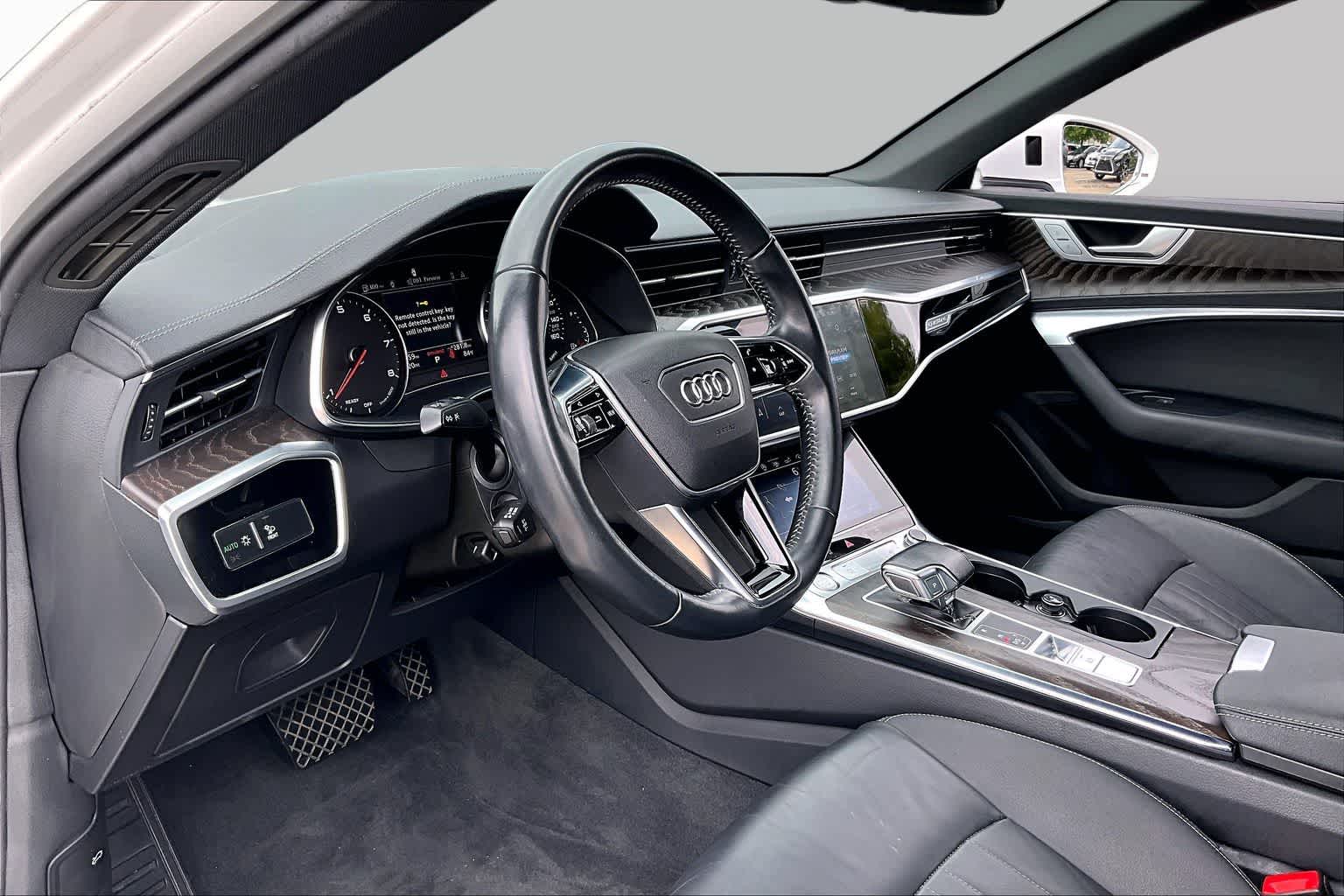 2019 Audi A6 Premium Ibis White at Tomball Ford