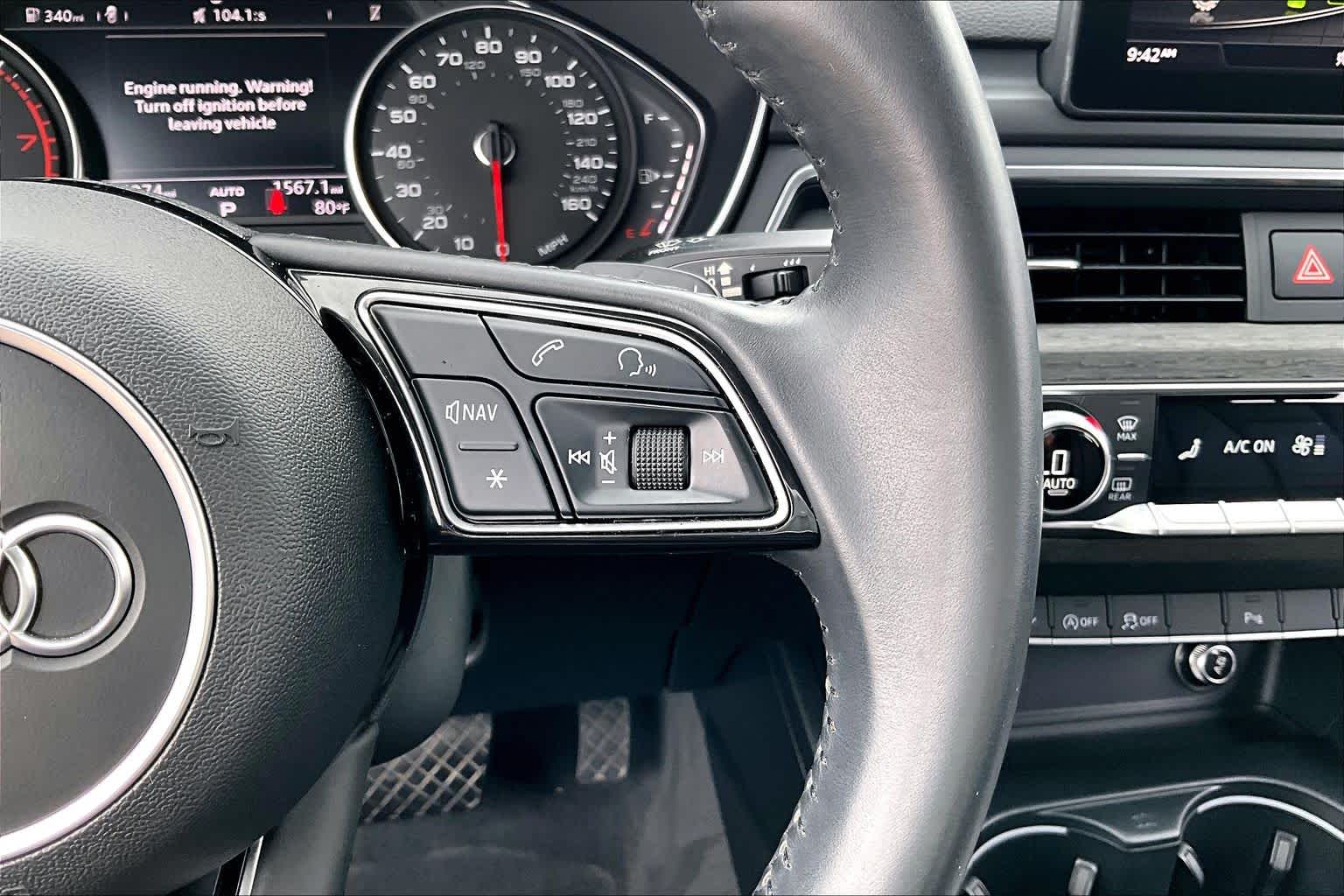 2019 Audi A4 Premium Brilliant Black at Tomball Ford