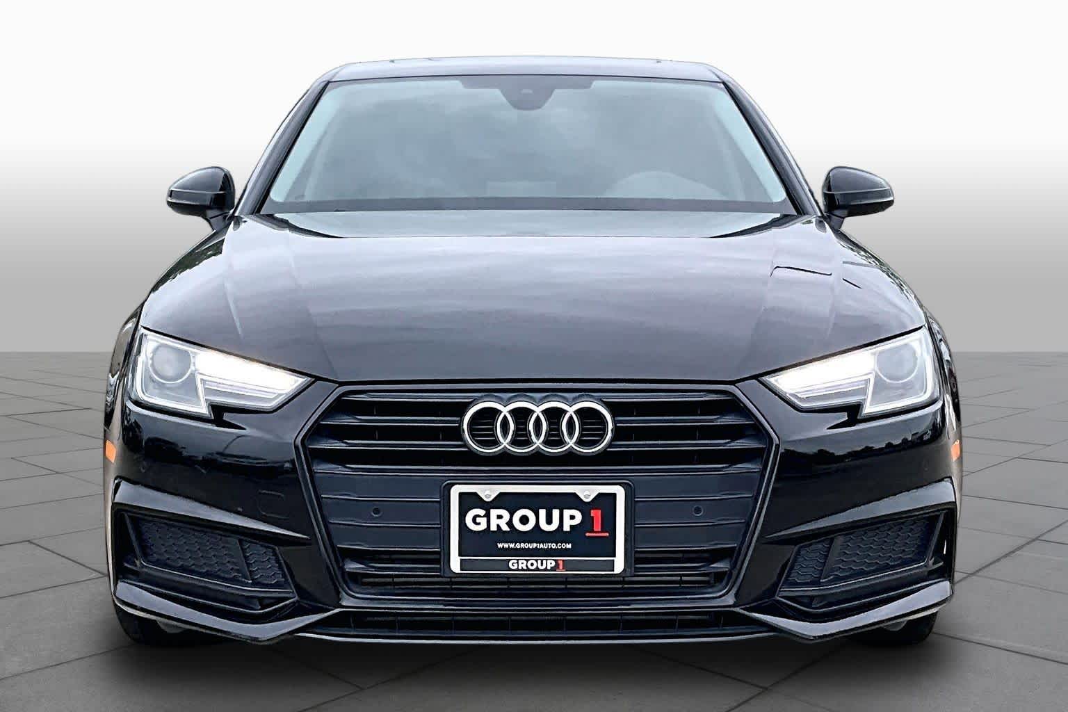 2019 Audi A4 Premium Brilliant Black at Tomball Ford