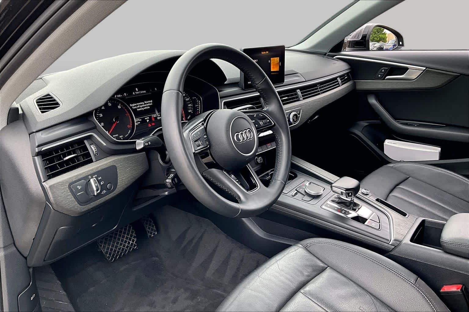2019 Audi A4 Premium Brilliant Black at Tomball Ford