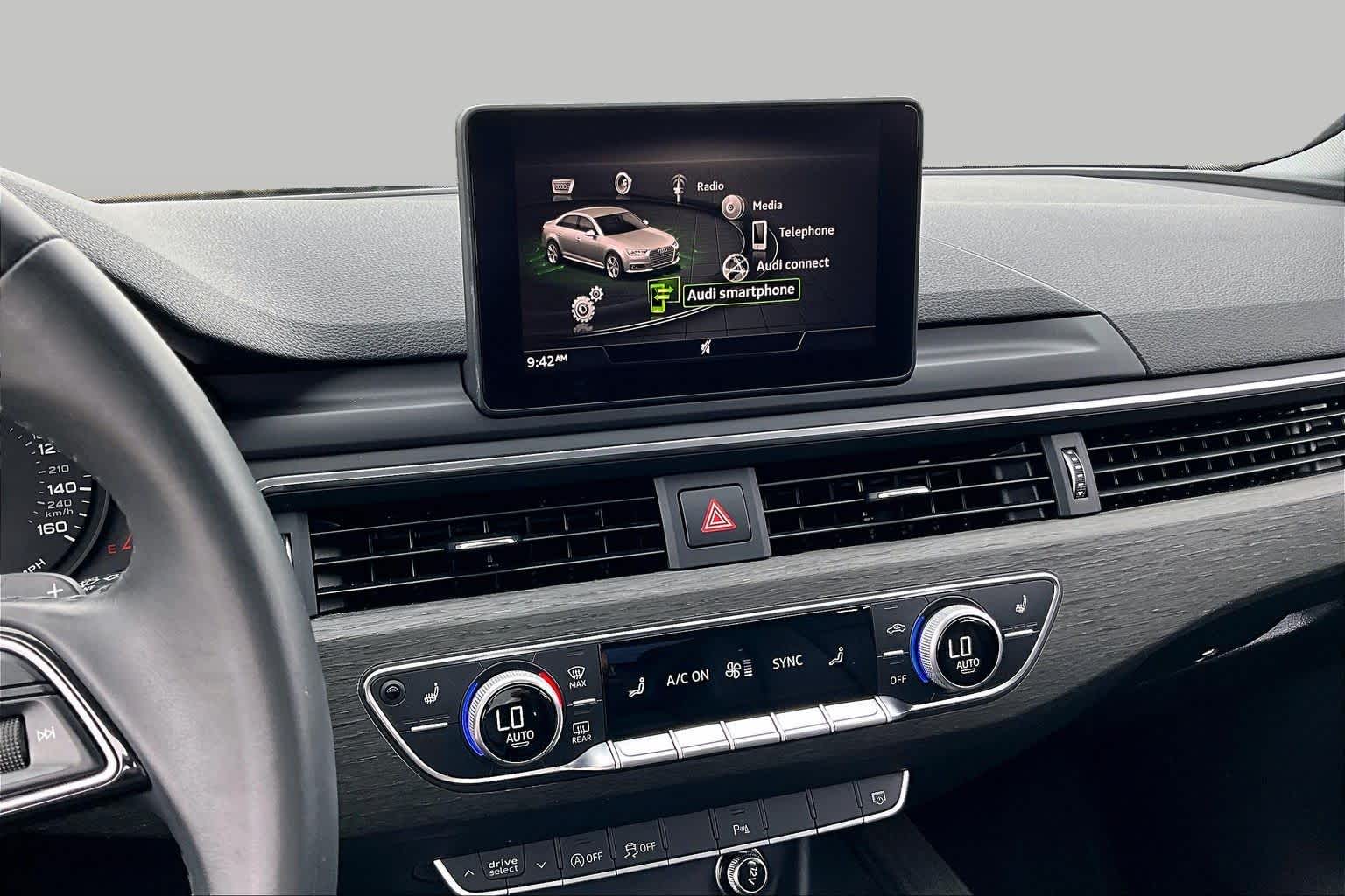 2019 Audi A4 Premium Brilliant Black at Tomball Ford