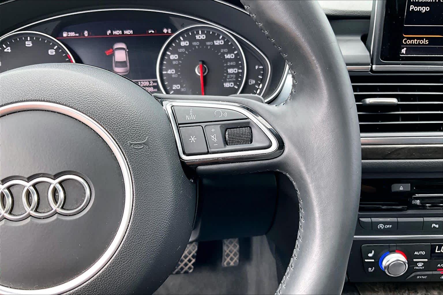 2018 Audi A6 Prestige Mythos Black Metallic at Tomball Ford