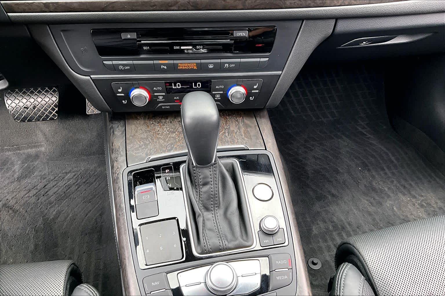 2018 Audi A6 Prestige Mythos Black Metallic at Tomball Ford