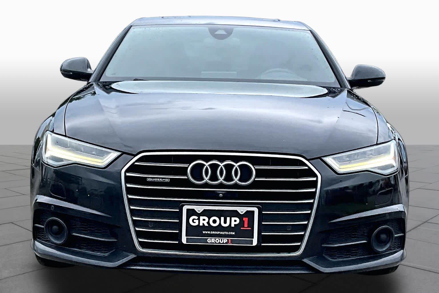 2018 Audi A6 Prestige Mythos Black Metallic at Tomball Ford