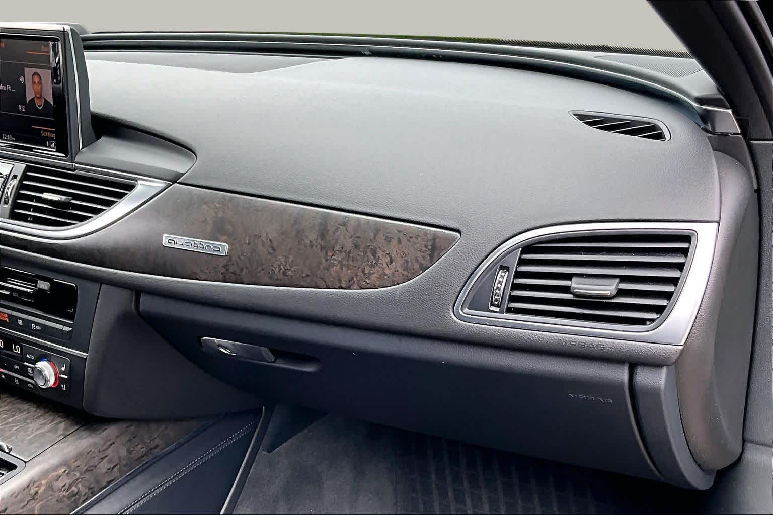 2018 Audi A6 Prestige Mythos Black Metallic at Tomball Ford