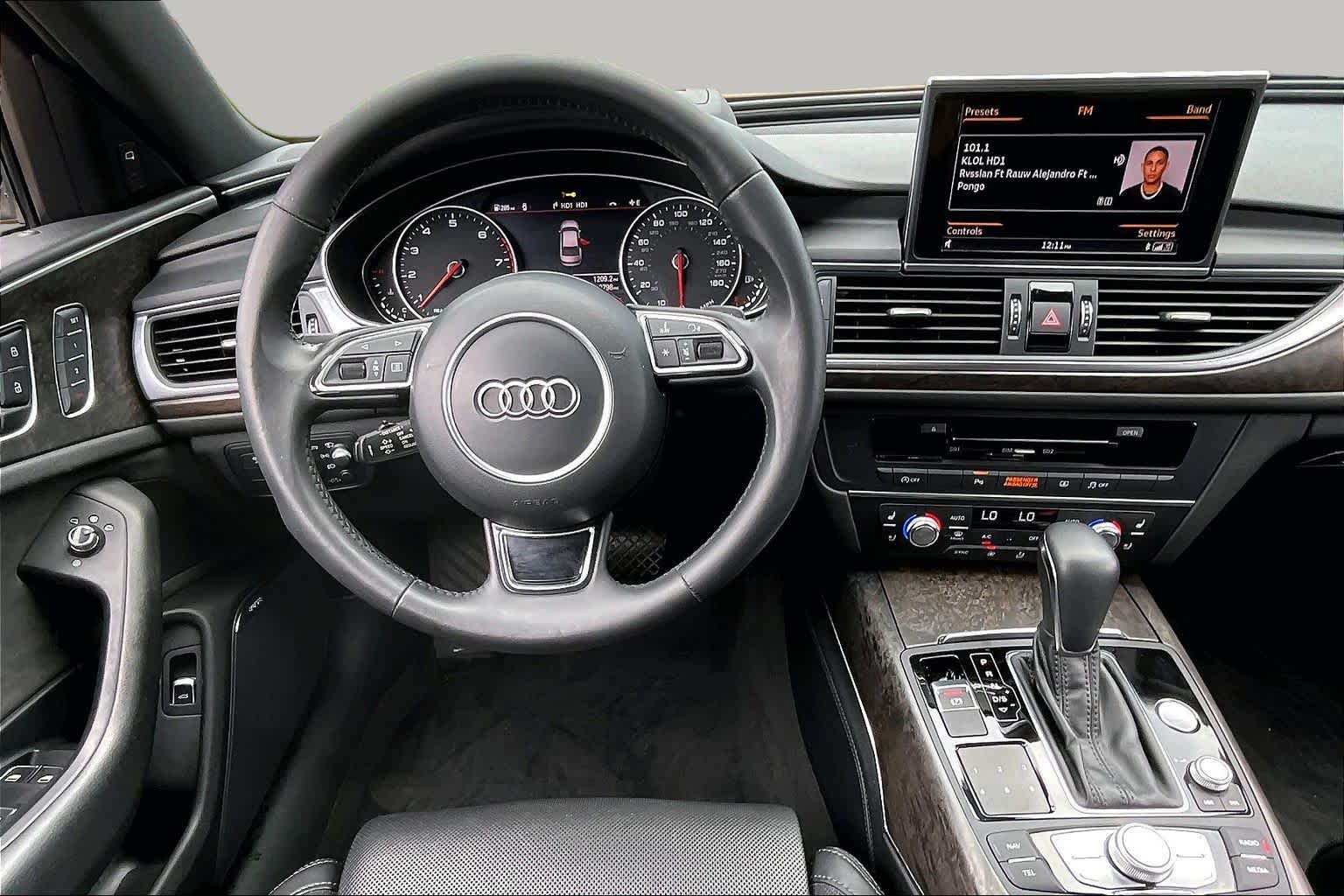 2018 Audi A6 Prestige Mythos Black Metallic at Tomball Ford