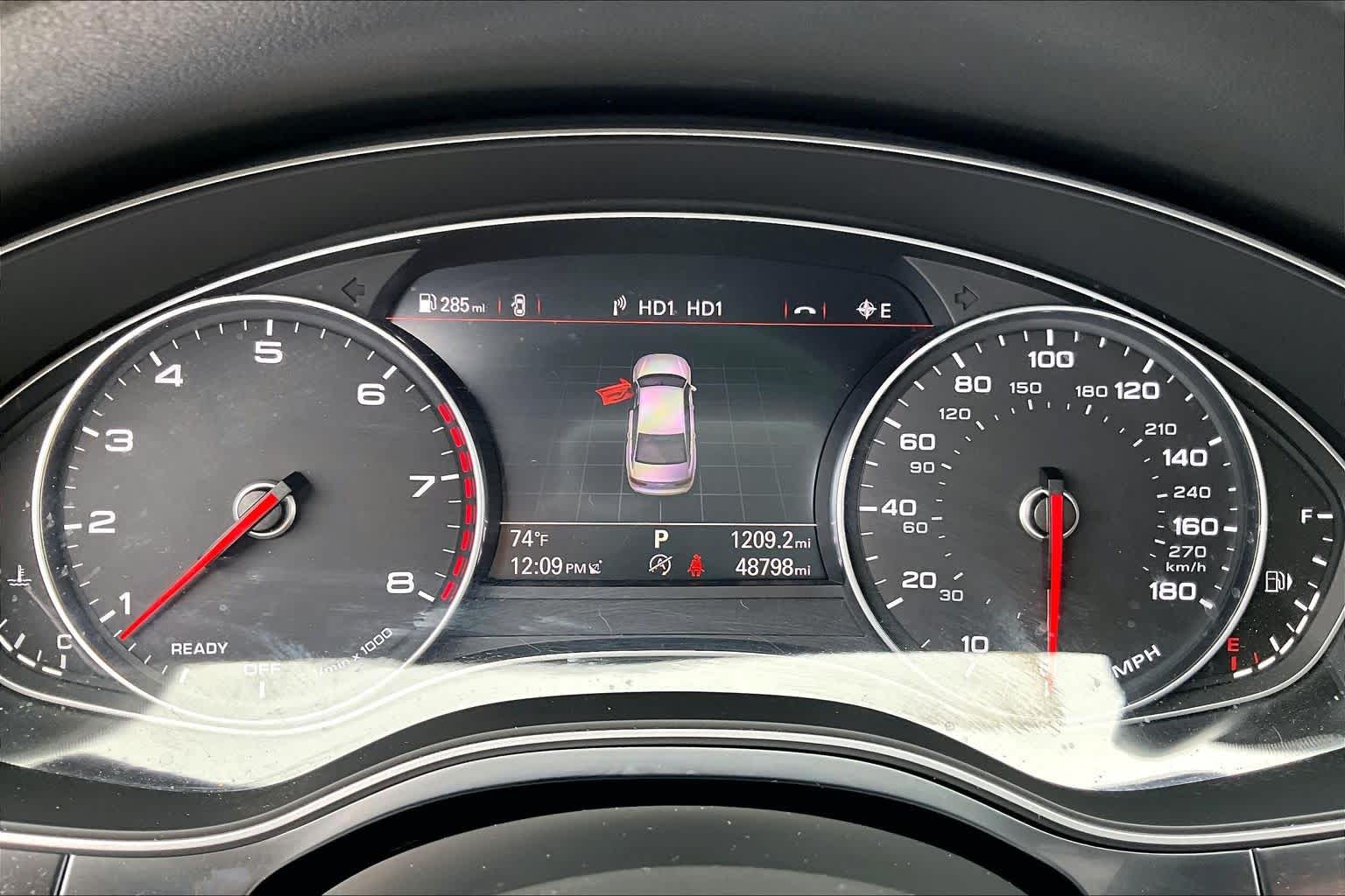 2018 Audi A6 Prestige Mythos Black Metallic at Tomball Ford