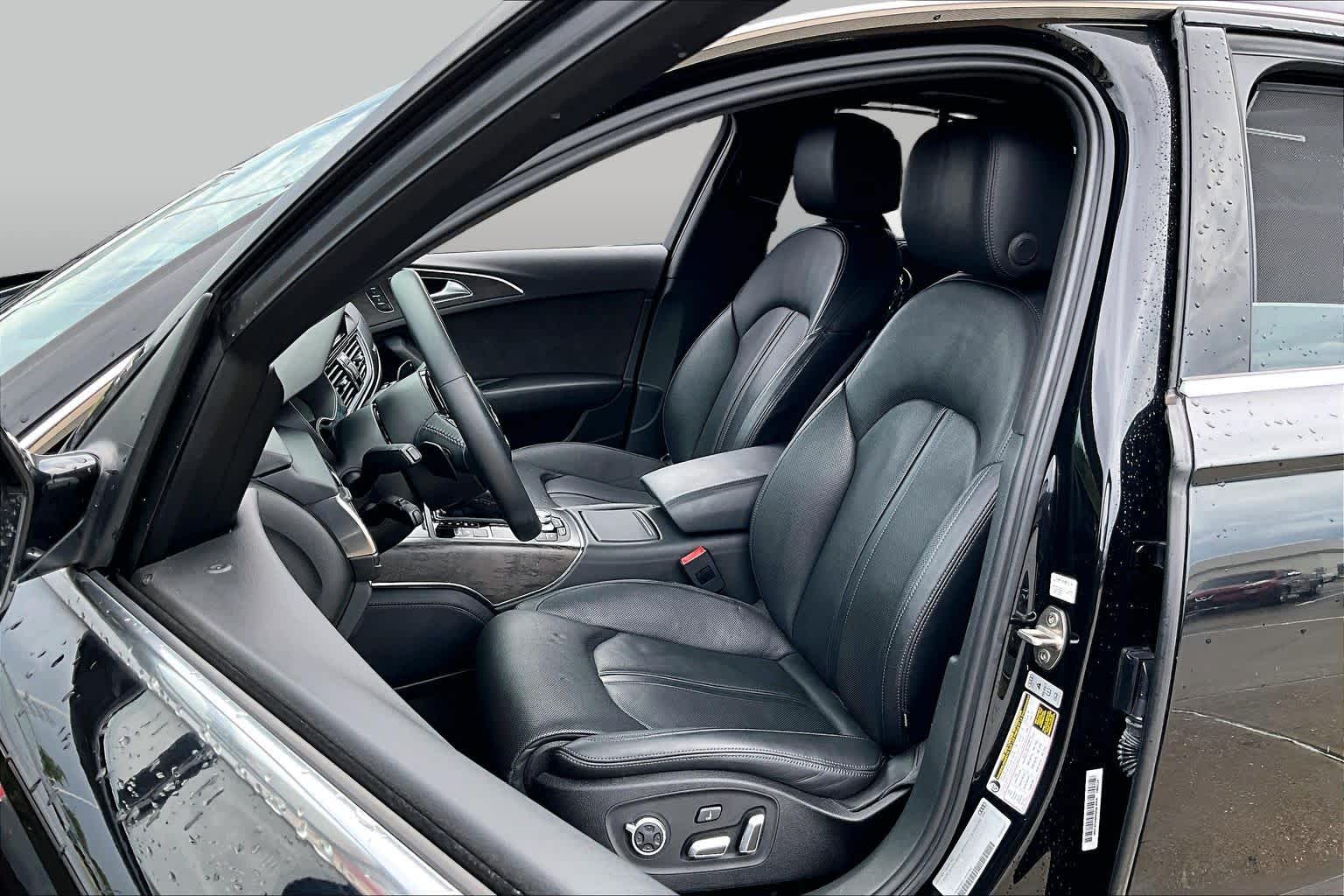 2018 Audi A6 Prestige Mythos Black Metallic at Tomball Ford