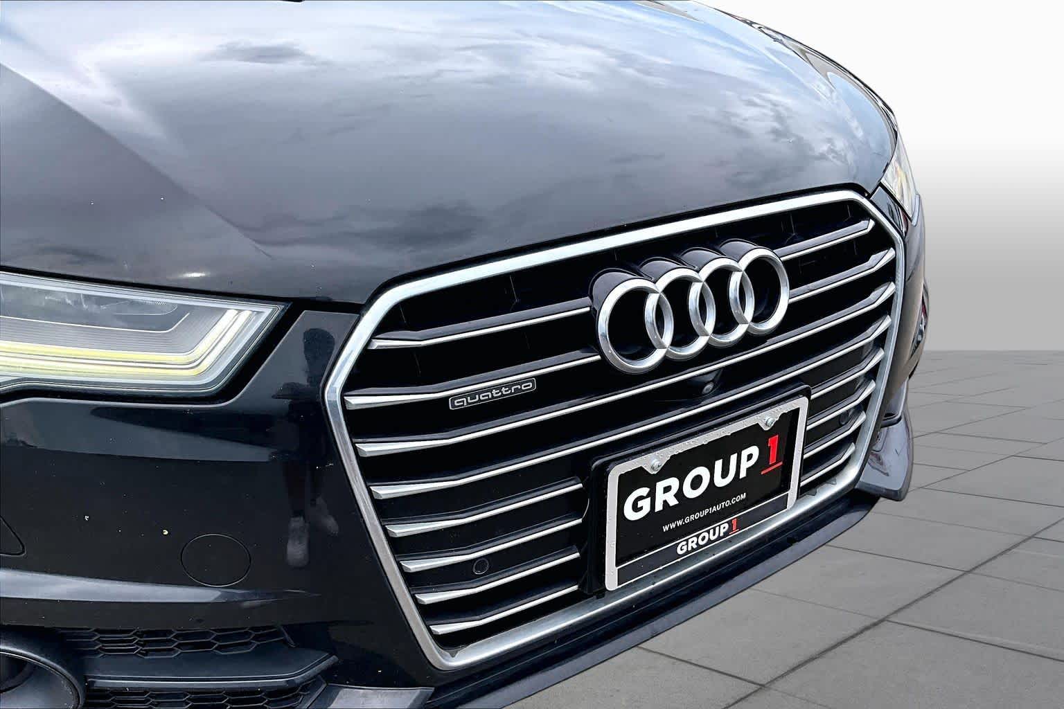 2018 Audi A6 Prestige Mythos Black Metallic at Tomball Ford