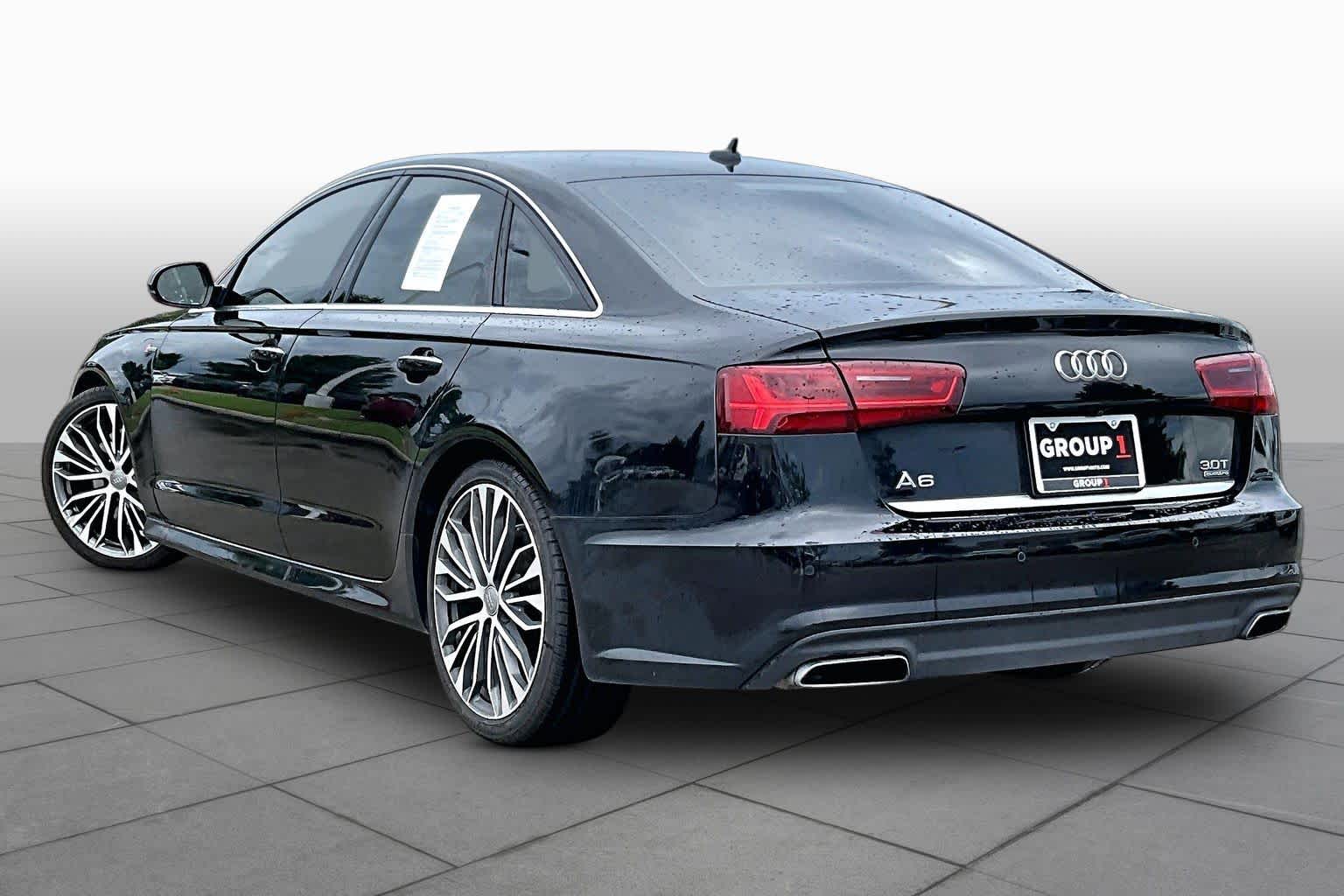 2018 Audi A6 Prestige Mythos Black Metallic at Tomball Ford