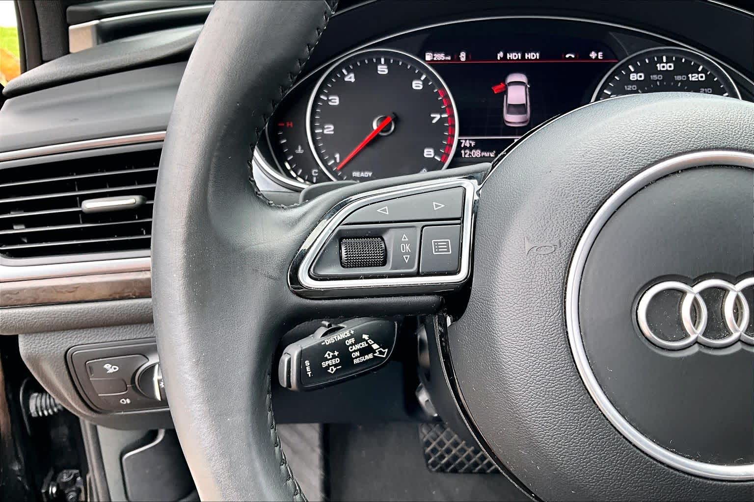 2018 Audi A6 Prestige Mythos Black Metallic at Tomball Ford