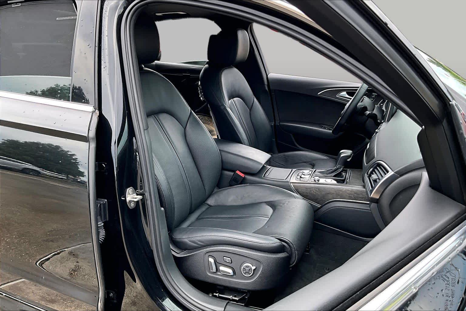 2018 Audi A6 Prestige Mythos Black Metallic at Tomball Ford