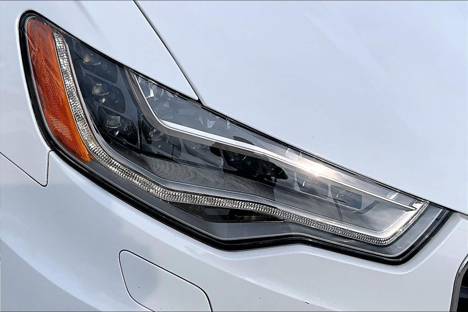 2015 Audi A6 3.0T Prestige Glacier White Metallic at AutoNation USA Katy