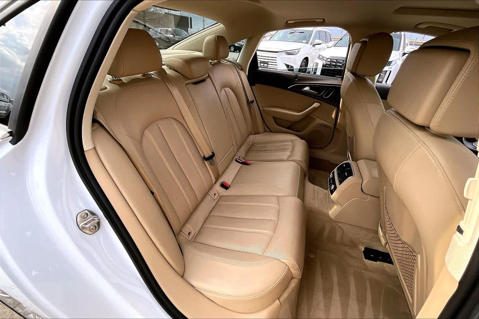 2015 Audi A6 3.0T Prestige Glacier White Metallic at AutoNation USA Katy