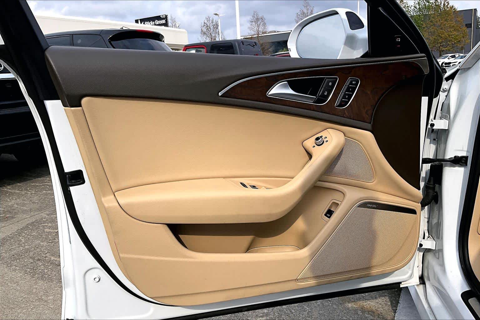 2015 Audi A6 3.0T Prestige Glacier White Metallic at AutoNation USA Katy