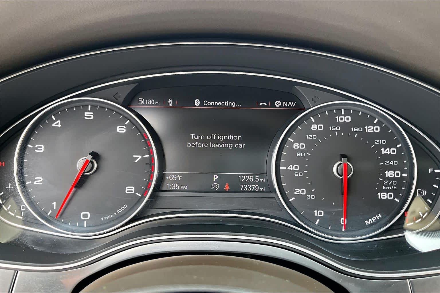 2015 Audi A6 3.0T Prestige Glacier White Metallic at AutoNation USA Katy