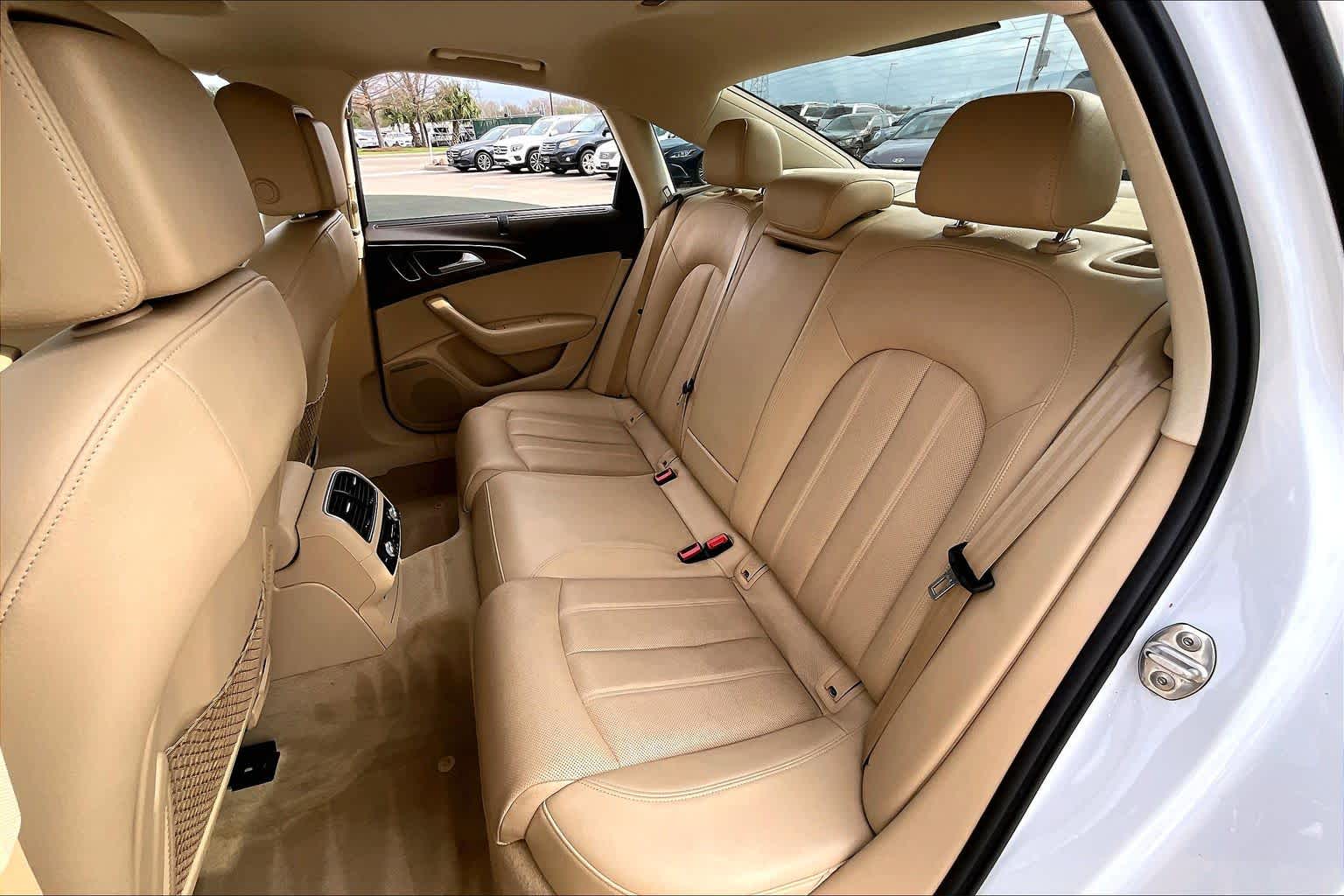 2015 Audi A6 3.0T Prestige Glacier White Metallic at AutoNation USA Katy