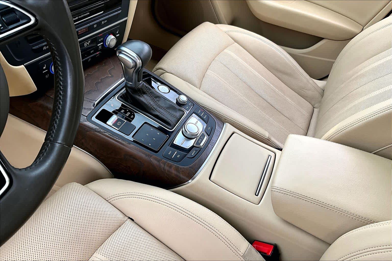 2015 Audi A6 3.0T Prestige Glacier White Metallic at AutoNation USA Katy