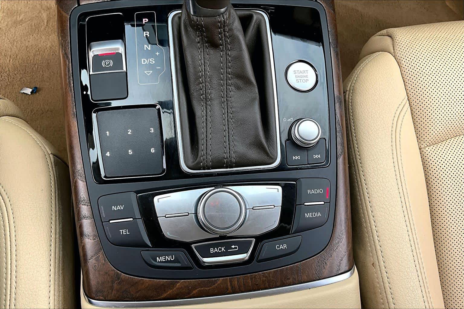 2015 Audi A6 3.0T Prestige Glacier White Metallic at AutoNation USA Katy