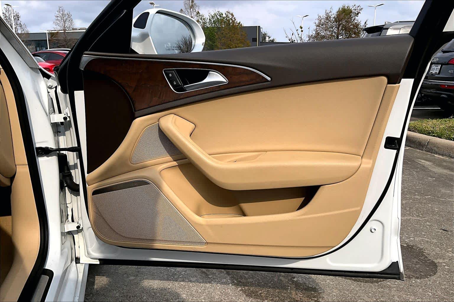 2015 Audi A6 3.0T Prestige Glacier White Metallic at AutoNation USA Katy