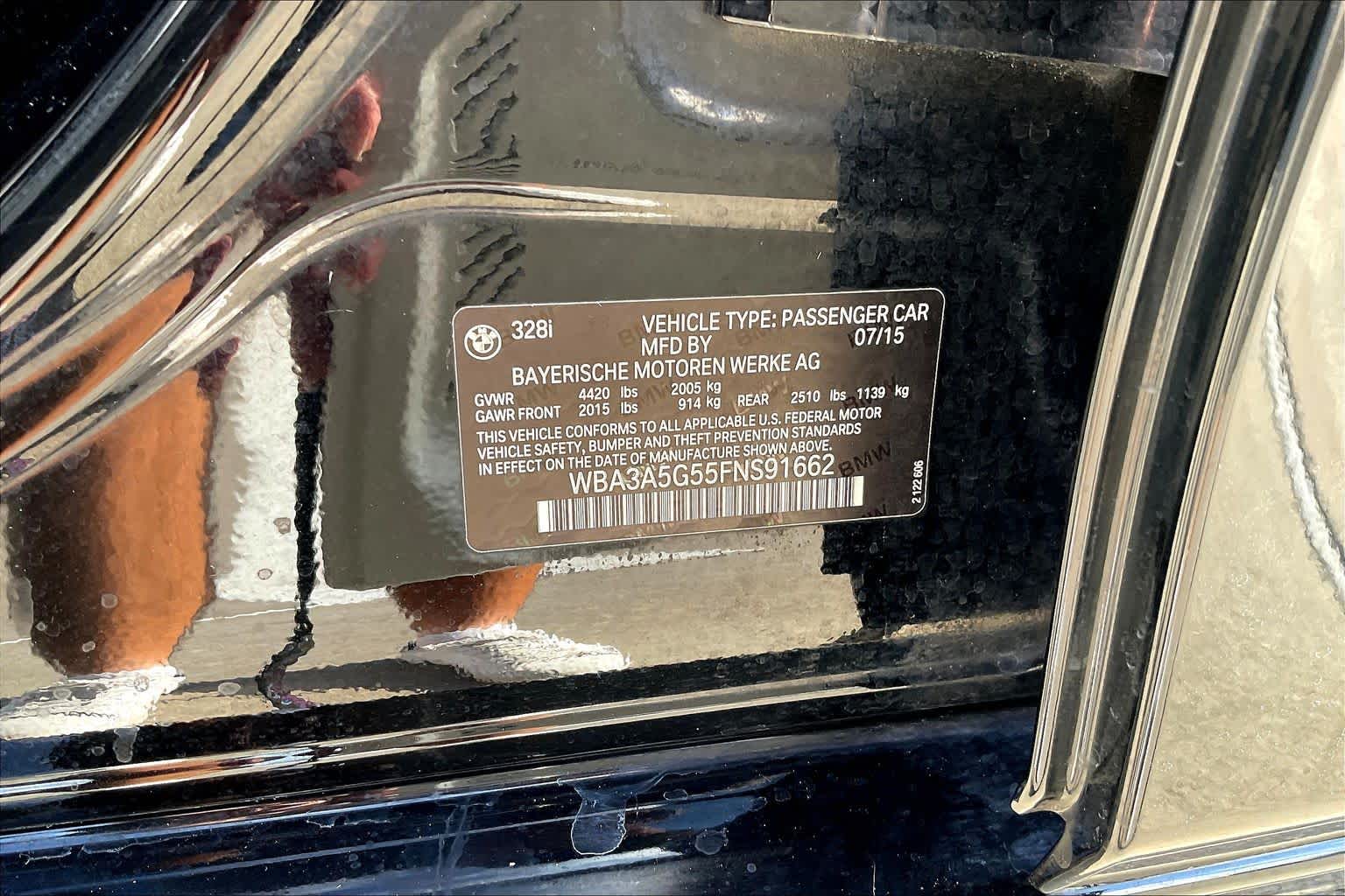 2015 BMW 3 Series 328i Jet Black at BMW of West Houston