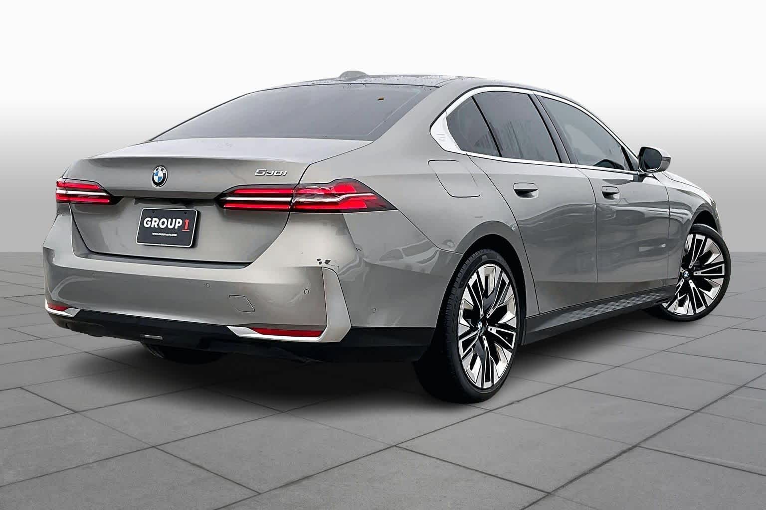 2024 BMW 5 Series 530i Oxide Grey Metallic at AutoNation USA Katy