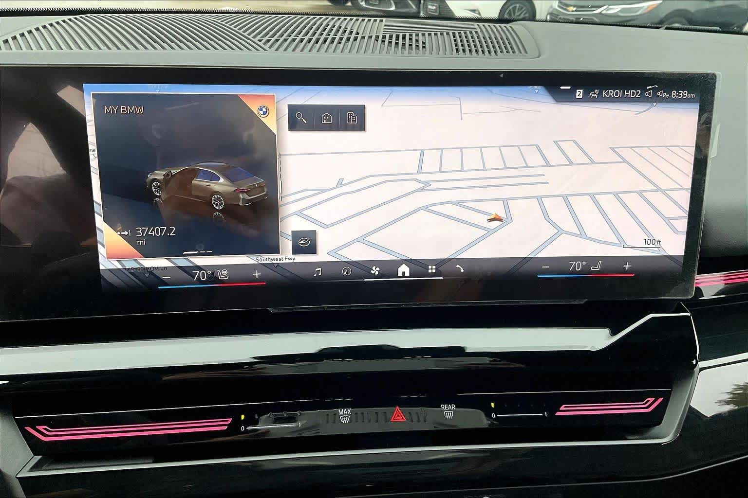 2024 BMW 5 Series 530i Oxide Grey Metallic at AutoNation USA Katy