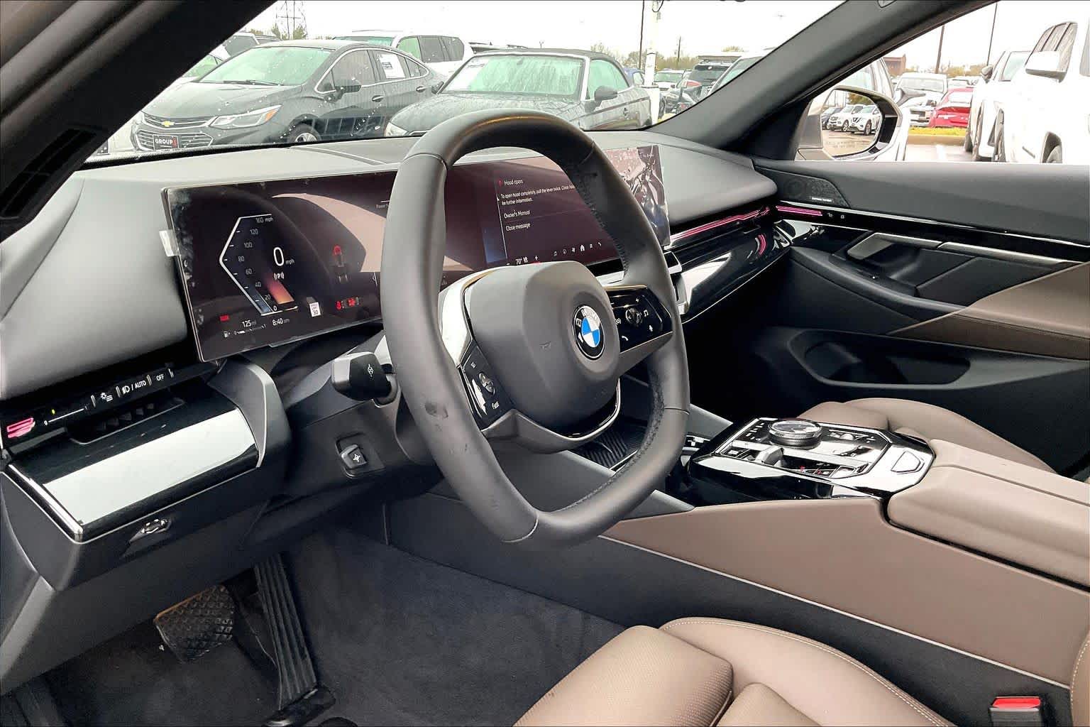 2024 BMW 5 Series 530i Oxide Grey Metallic at AutoNation USA Katy