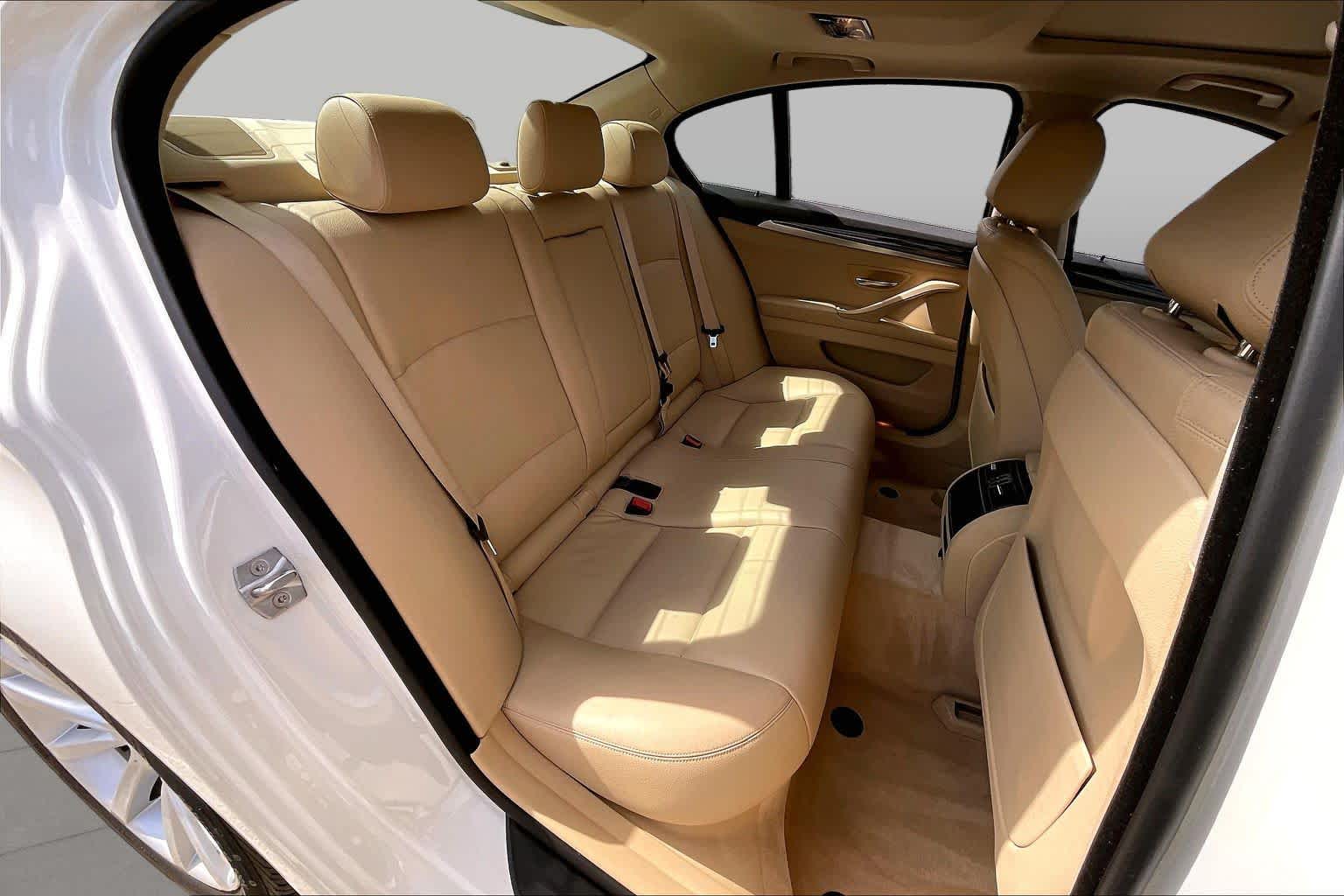 2014 BMW 535i 535i Alpine White at Sterling McCall Nissan