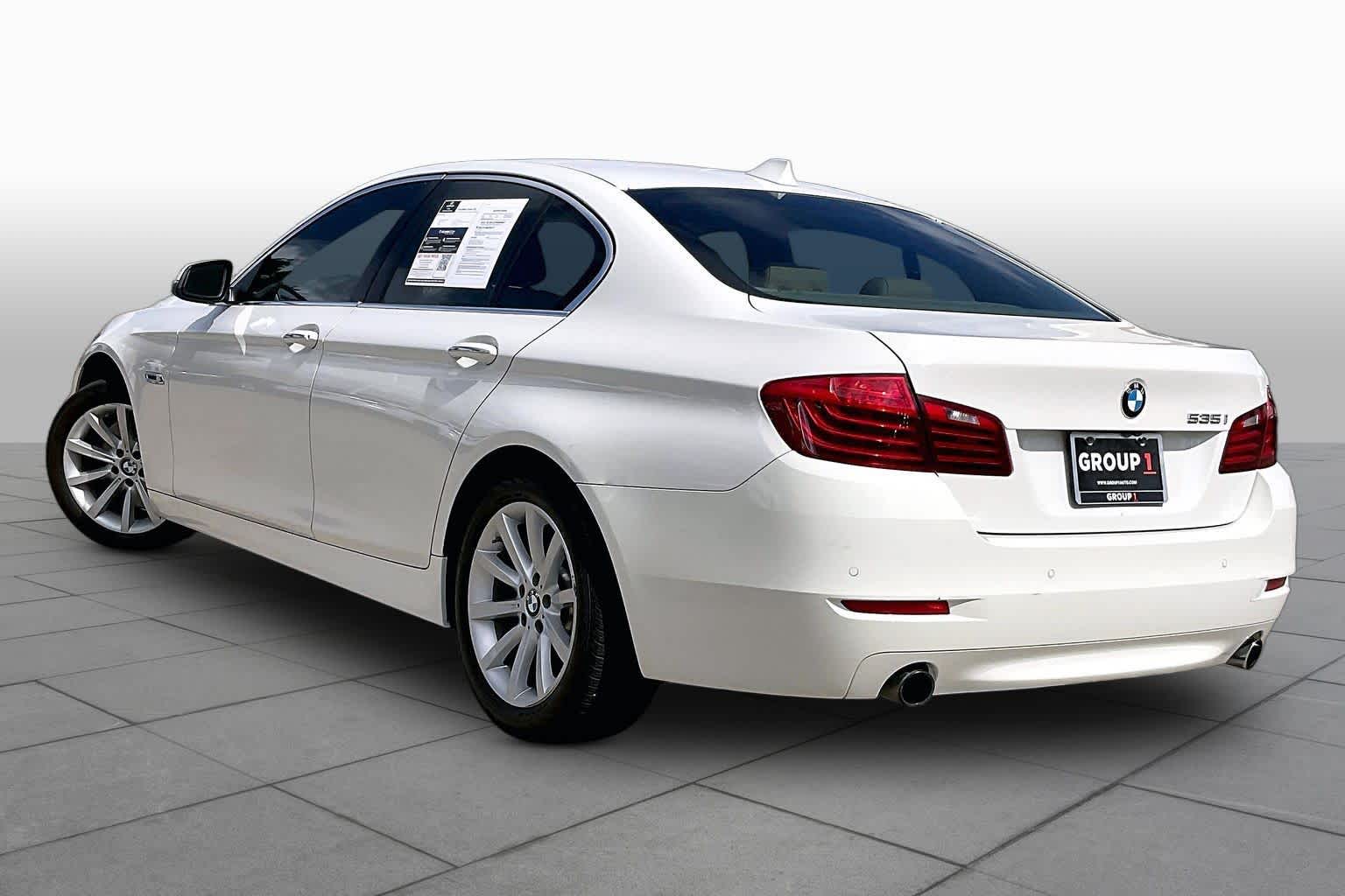 2014 BMW 535i 535i Alpine White at Sterling McCall Nissan