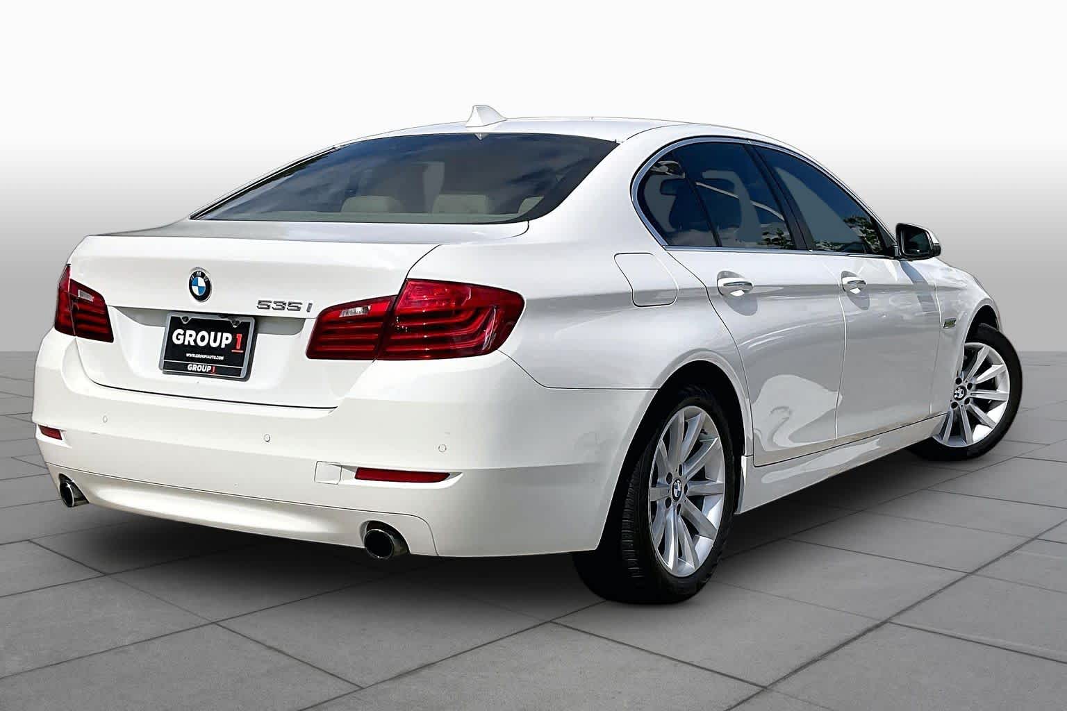 2014 BMW 535i 535i Alpine White at Sterling McCall Nissan