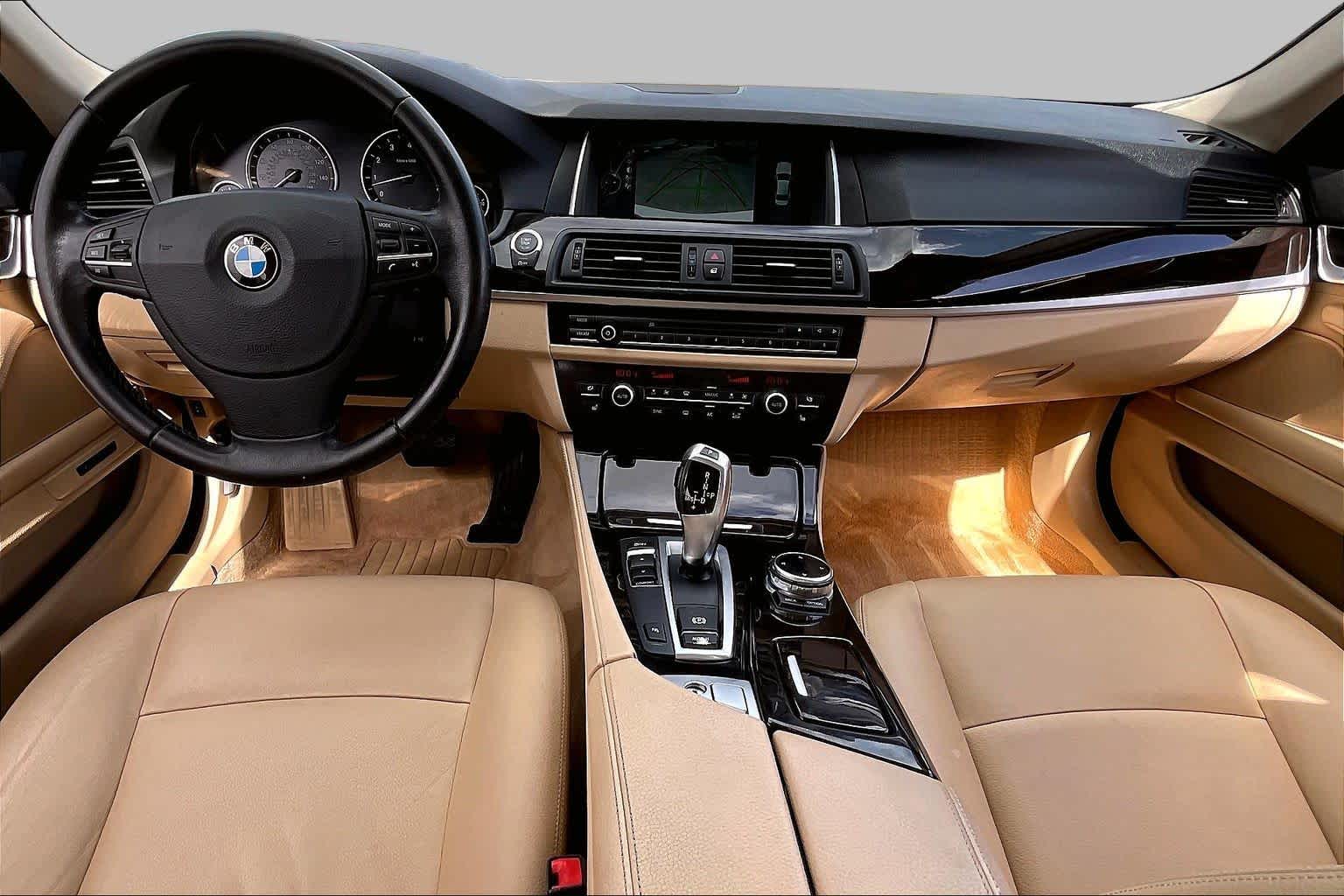 2014 BMW 535i 535i Alpine White at Sterling McCall Nissan