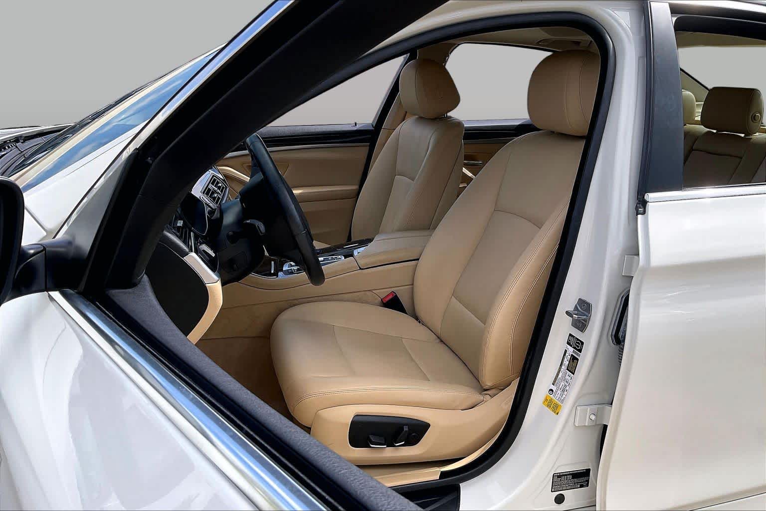 2014 BMW 535i 535i Alpine White at Sterling McCall Nissan