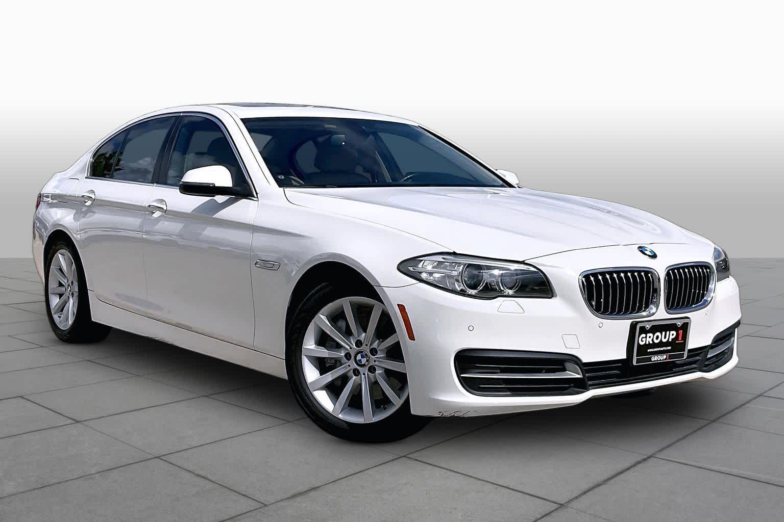 2014 BMW 535i 535i Alpine White at Sterling McCall Nissan