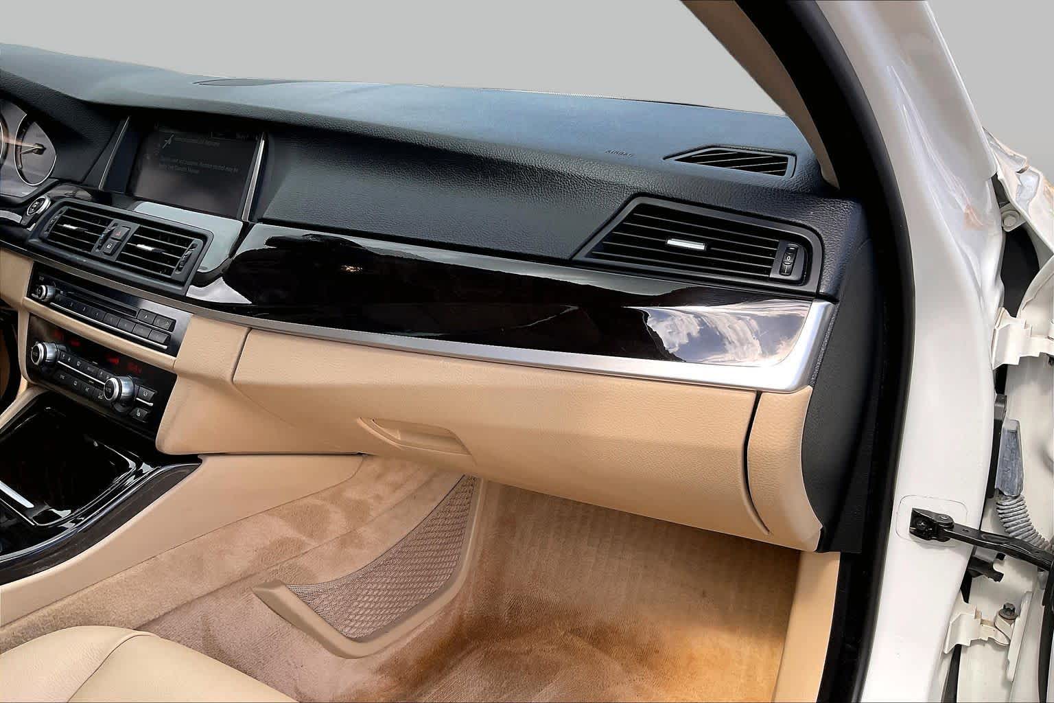 2014 BMW 535i 535i Alpine White at Sterling McCall Nissan