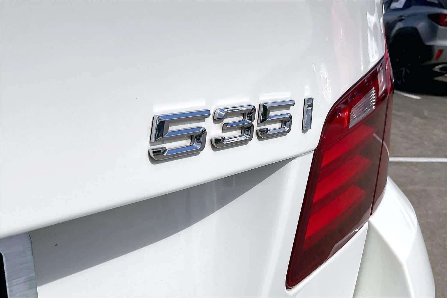 2014 BMW 535i 535i Alpine White at Sterling McCall Nissan