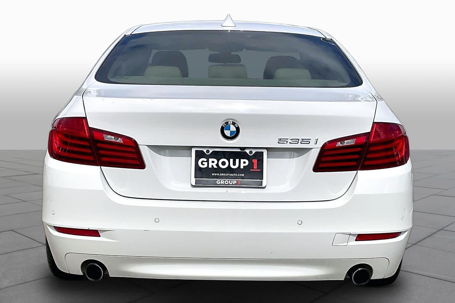 2014 BMW 535i 535i Alpine White at Sterling McCall Nissan