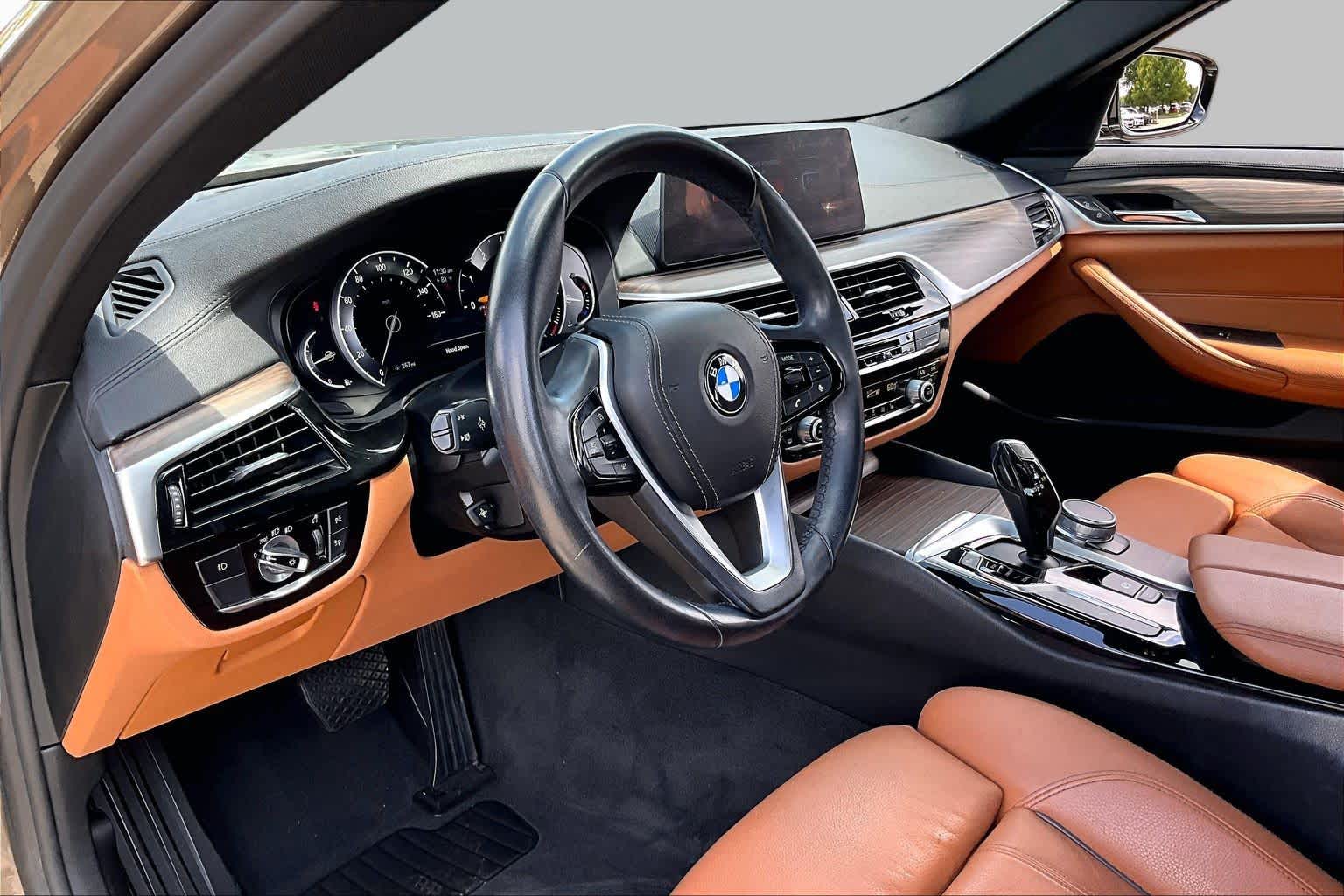 2017 BMW 530i 530i Atlas Cedar Metallic at Team Mazda