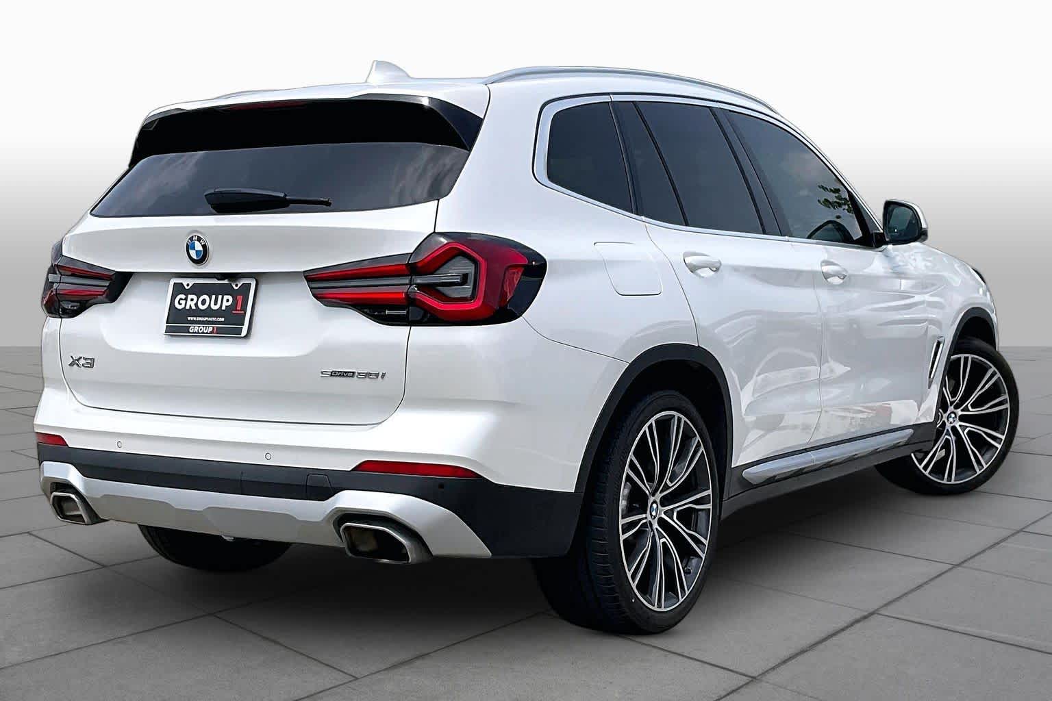 2022 BMW X3 sDrive30i sDrive30i Mineral White Metallic at Group 1 Toyota Southwest