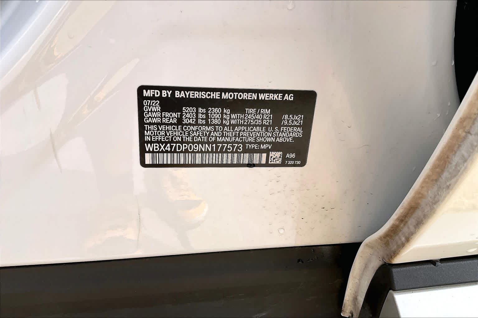 2022 BMW X3 sDrive30i sDrive30i Mineral White Metallic at Group 1 Toyota Southwest