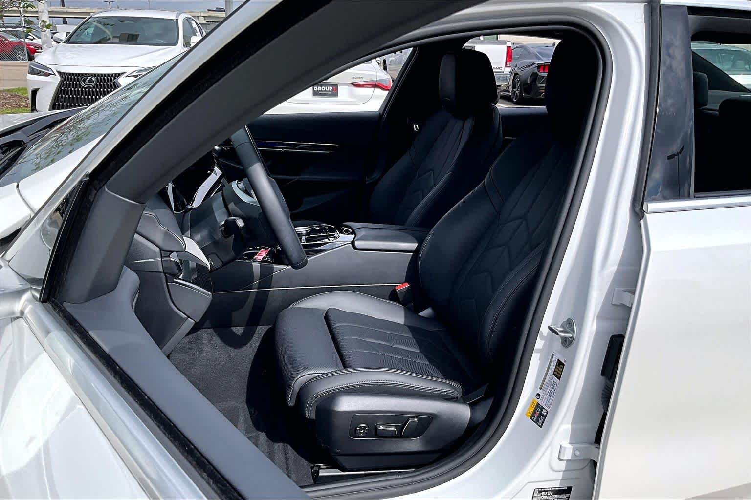 2025 BMW i5 eDrive40 Mineral White Metallic at BMW of West Houston