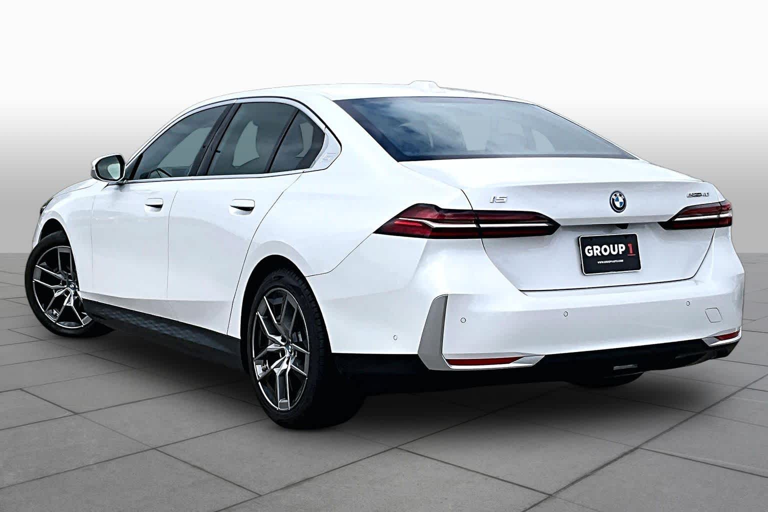 2025 BMW i5 eDrive40 Mineral White Metallic at BMW of West Houston