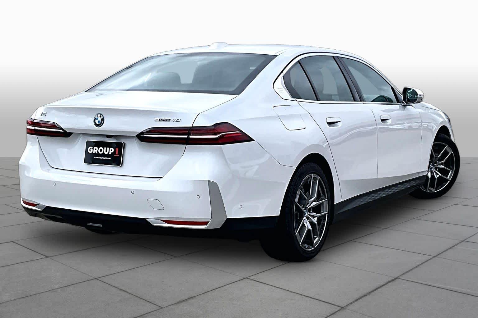 2025 BMW i5 eDrive40 Mineral White Metallic at BMW of West Houston
