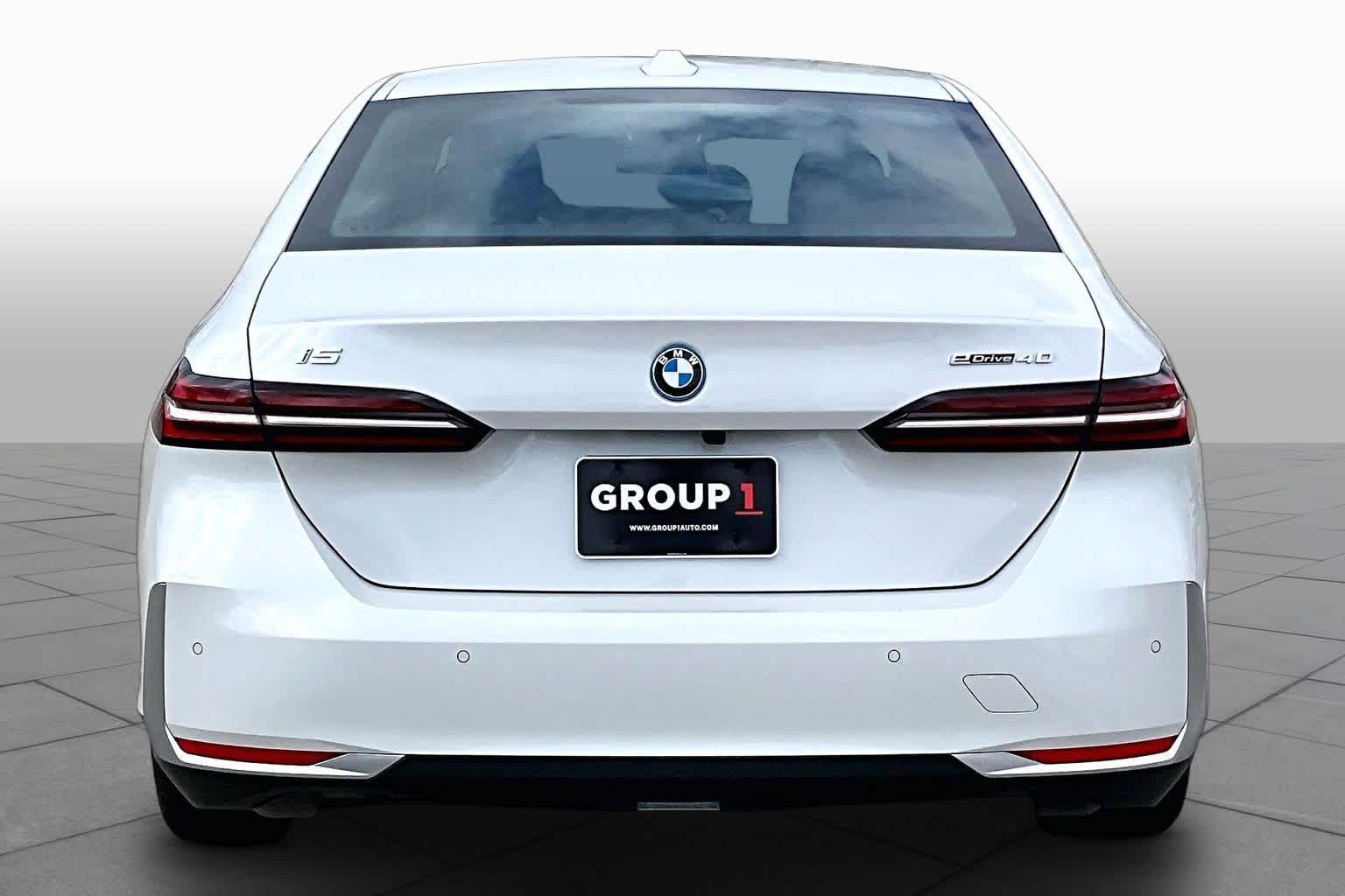 2025 BMW i5 eDrive40 Mineral White Metallic at BMW of West Houston