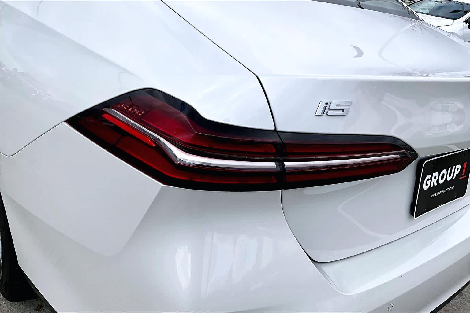 2025 BMW i5 eDrive40 Mineral White Metallic at BMW of West Houston